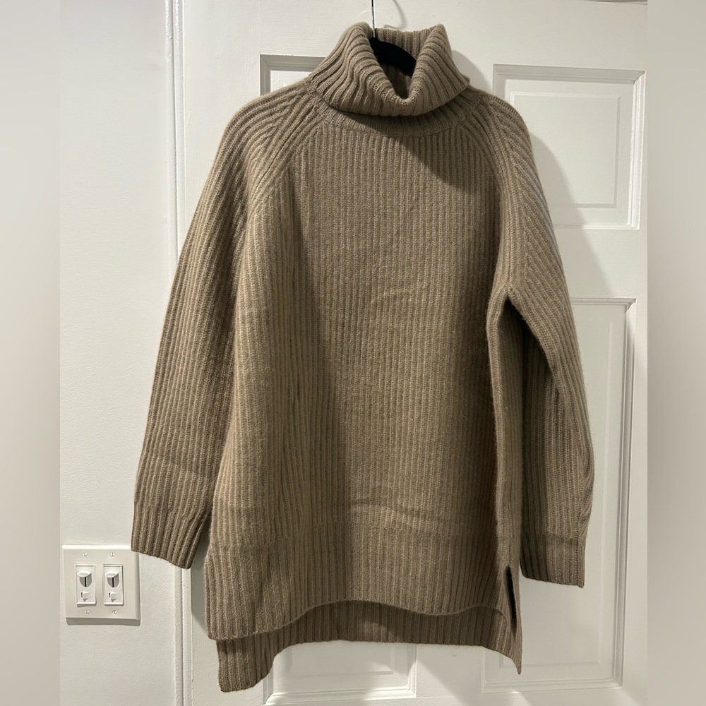 Naadam Luxe Cashmere Fisherman Turtleneck, S